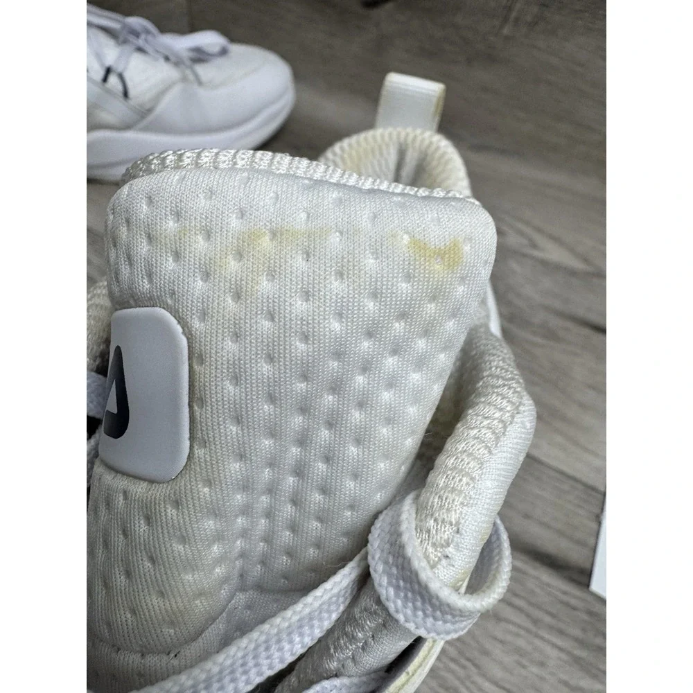 Fila Octane 2A Shoes Mens Size 14  White Leather Basketball Sneakers